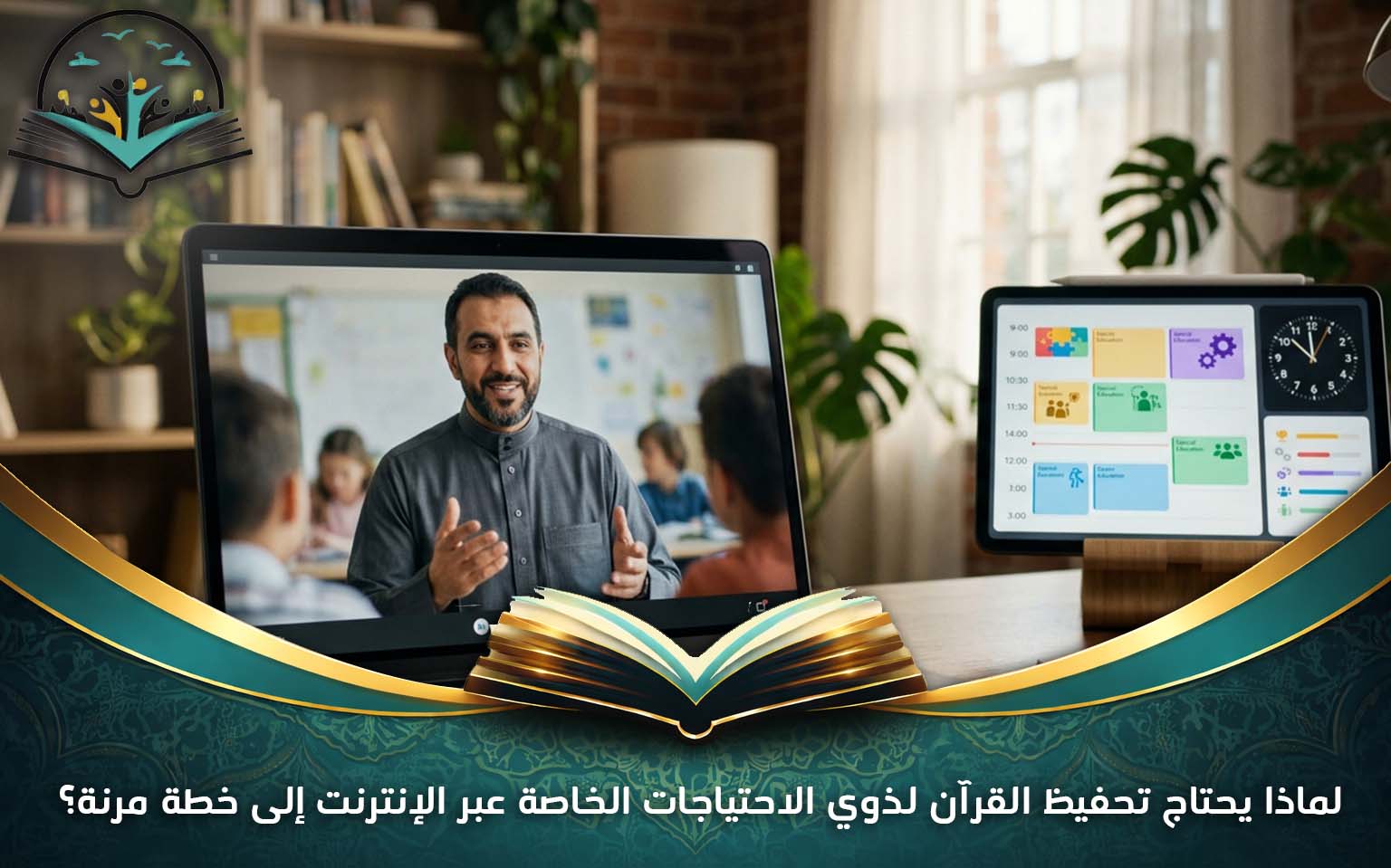 لماذا يحتاج تحفيظ القرآن لذوي الاحتياجات الخاصة عبر الإنترنت إلى خطة مرنة؟